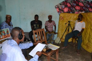 Recording in Togo